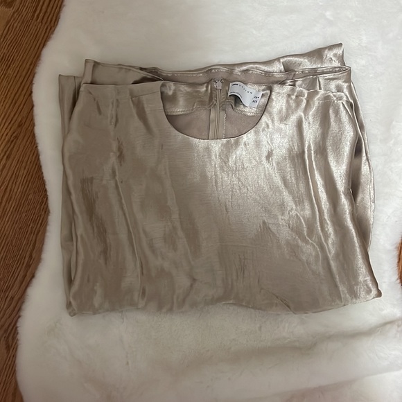 ASOS DESIGN batwing bias cut maxi dress in oyster - Picture 6 of 8